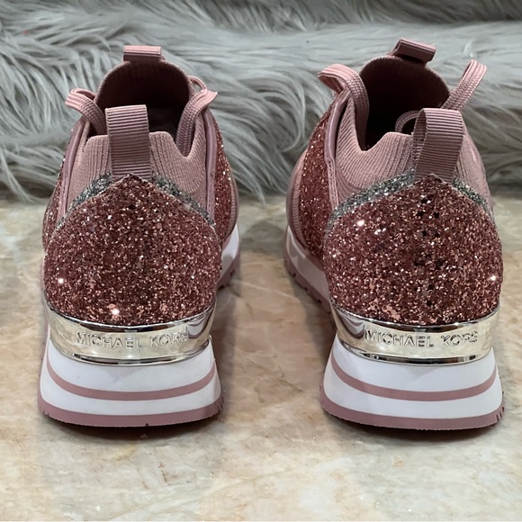 Michael Kors Women's Dash Knit Trainer Sneakers - Picture 6 of 14